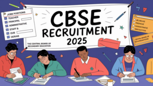 CBSE Recruitment 2025: CBSE में 212 रिक्तियों को भरने के लिए नोटिफिकेशन जारी, आज ही करें अप्लाई